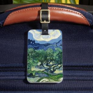 Van Gogh Olivträd Landskapsmålning Bagagebricka