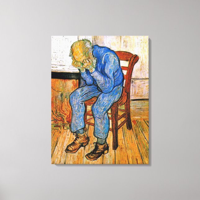 Van Gogh - på Eternitets Grind Canvastryck (Framsida)