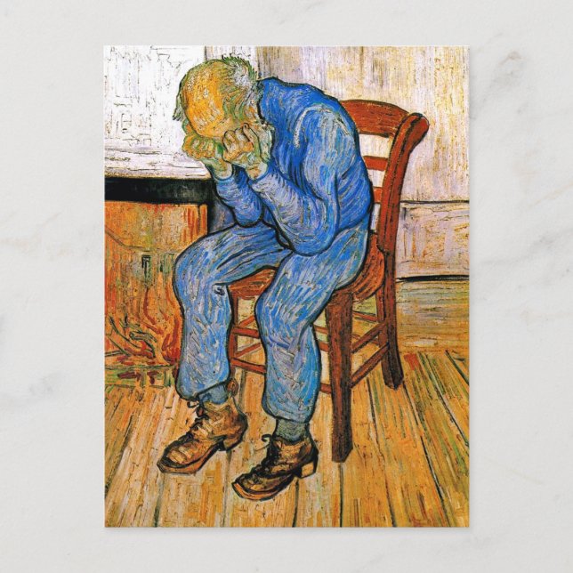 Van Gogh - på Eternitets Grind Vykort (Framsida)