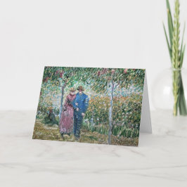 Van Gogh Painting Birthday Kort