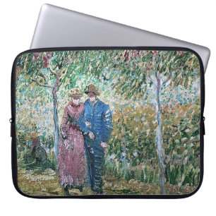 Van Gogh Painting of Fransk par Laptop Fodral