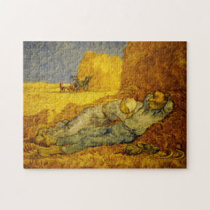 Van Gogh Painting of Noon Rest from Work Pussel