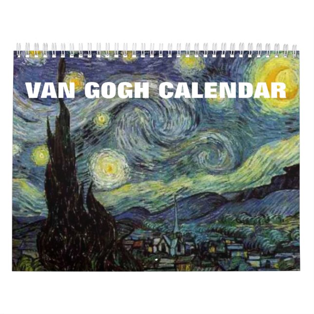 Van Gogh Paintings Art Kalender (Omslag)