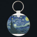 Van Gogh Paintings: Starry Night Van Gogh Nyckelring<br><div class="desc">Njut av Vincent Van Goghs skönhet när som helst. Starry Night Van Gogh är en av de mest berömd målningarna. Nu kan du njuta av Vincent Van Gogh Starry Natt när som helst.</div>