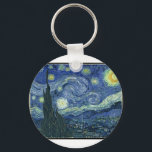 Van Gogh Paintings: Starry Night Van Gogh Nyckelring<br><div class="desc">Njut av Vincent Van Goghs skönhet när som helst. Starry Night Van Gogh är en av de mest berömd målningarna. Nu kan du njuta av Vincent Van Gogh Starry Natt när som helst.</div>