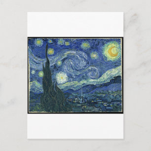 Van Gogh Paintings: Starry Night Van Gogh Vykort