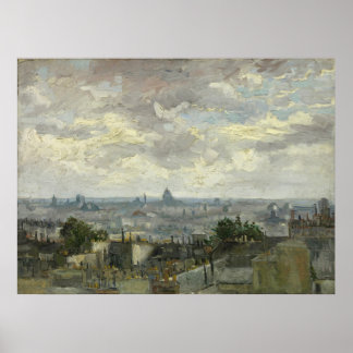 Van Gogh, Paris-visning Poster