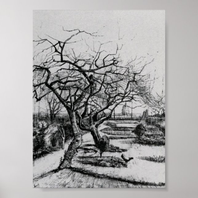 Van Gogh - Parsonage Garden Poster (Framsidan)