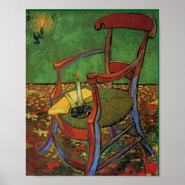 Van Gogh - Paul Gauguins fåtölj, Poster (Framsidan)