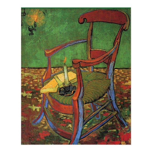 Van Gogh - Paul Gauguins stol, Fototryck (Framsidan)