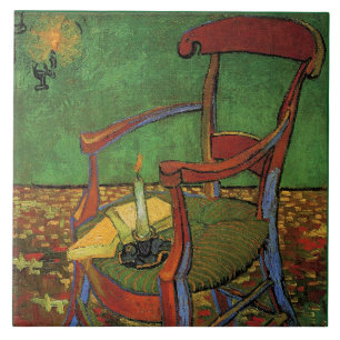 Van Gogh - Paul Gauguins stol, Kakelplatta