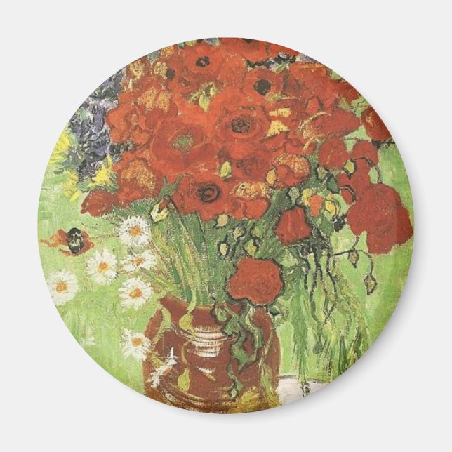 Van Gogh Poppies Magnet (Framsidan)