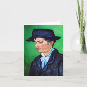 Van Gogh Porträtt av Armand Roulin Anteckningskort