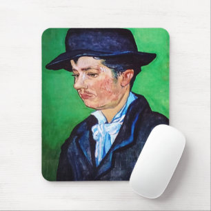Van Gogh Porträtt av Armand Roulin Musmatta