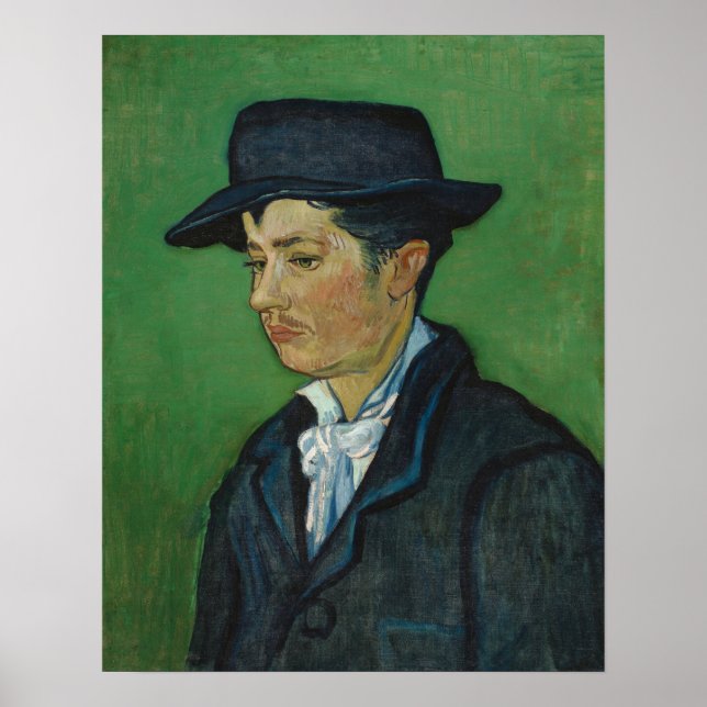 Van Gogh - Porträtt av Armand Roulin Poster (Framsidan)