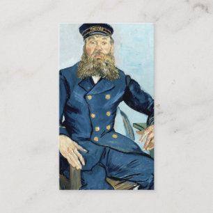 Van Gogh porträtt av brevbäraren Joseph Roulin Visitkort
