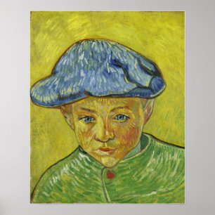 Van Gogh - Porträtt av Camille Roulin Poster
