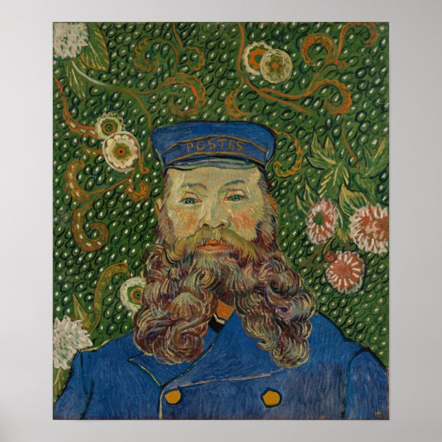 Van Gogh - Porträtt av Joseph Roulin Poster (Framsidan)