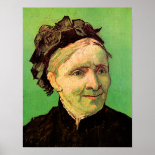 Van Gogh; Porträtt av konstnärens mor, Vintage Art Poster