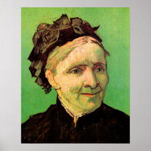 Van Gogh; Porträtt av konstnärens mor, Vintage Art Poster
