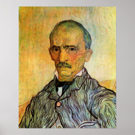 Van Gogh Porträtt av Trabuc, Vintage Impressionism Poster