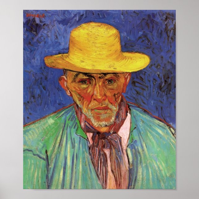 Van Gogh - Porträtt från Patience Escalier Poster (Framsidan)