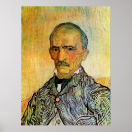 Van Gogh Porträtt från Trabuc, Vintage Impressioni Poster