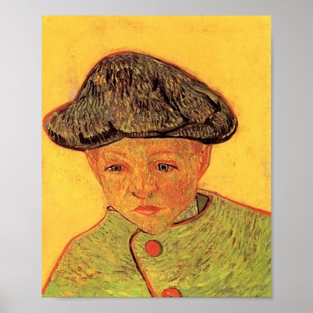 Van Gogh - Porträtt i Camille Roulin Poster (Framsidan)