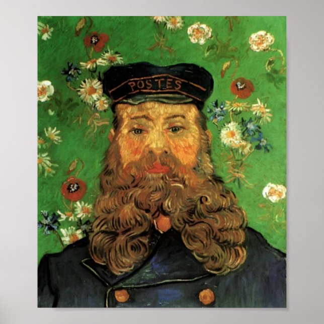 Van Gogh - Porträtt i Postman Joseph Roulin Poster (Framsidan)