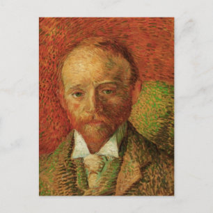 Van Gogh Porträtt, konsthandlare Alexander Reid Vykort