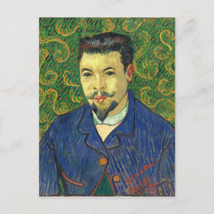 Van Gogh Porträtt till Félix Rey 1889 Vykort