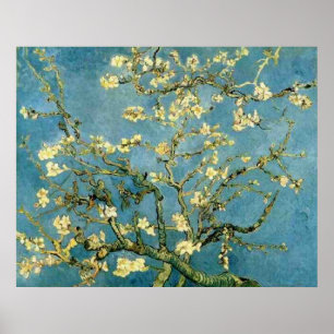Van Gogh Poster Almond Blommar