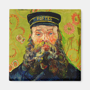 Van Gogh - Postman, berömdens målning, Magnet