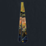 Van Gogh Postman. Porträtt-konst Slips<br><div class="desc">Van Gogh "Postman (Joseph Roulin)" hals slips.</div>