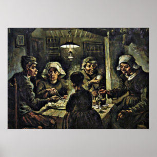 Van Gogh - Potato Eaters Poster