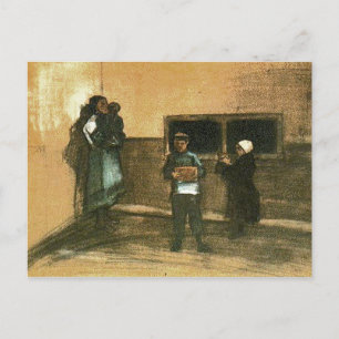 Van Gogh Public Soppa Kitchen Fine Art Vykort