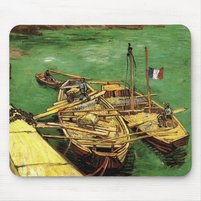 Van Gogh Quay med Manar avlastningsbrunnar Musmatta (Framsidan)