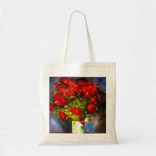 Van Gogh Red Poppies Tygkasse