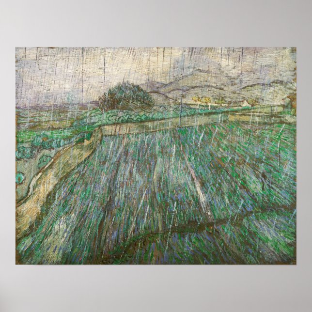 Van Gogh - Regn Poster (Framsidan)