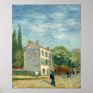 Van Gogh - Rispal Restaurant in Asnieres Poster