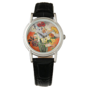 Van Gogh Ro och Anemones Armbandsur