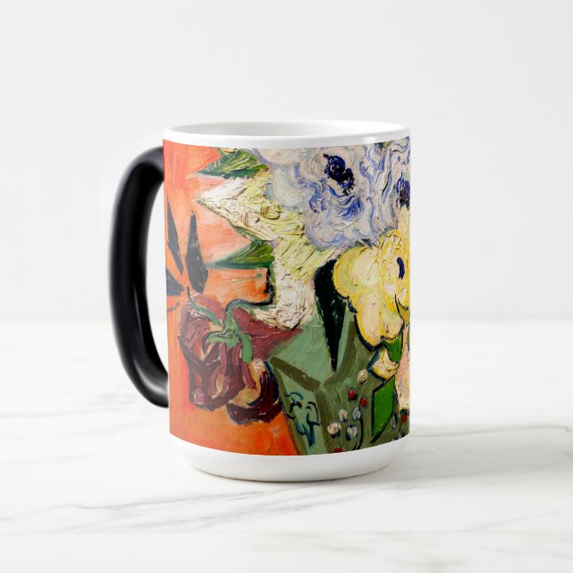 Van Gogh Ro och Anemones Magisk Mugg (Framsida vänster)