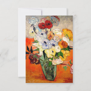 Van Gogh Ro och Anemones OSA Kort