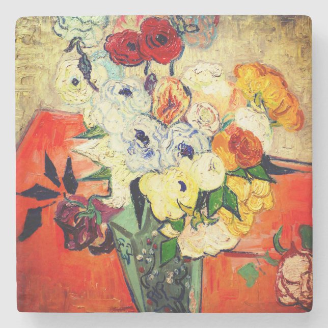 Van Gogh Ro och Anemones Stenunderlägg (Framsidan)