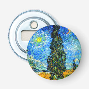 Van Gogh Road med Cypress och Star Flasköppnare