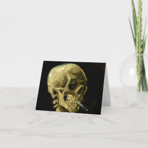 Van Gogh rökande skelett Inbjudan