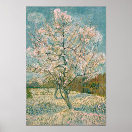 Van Gogh Rosa Peach Träd i Blommar (F404) Poster