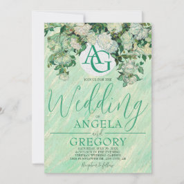 Van Gogh Roses Wedding Invitation Inbjudningar