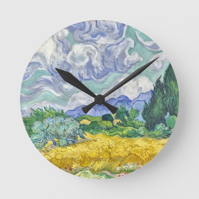 Van gogh rund klocka (Framsida)