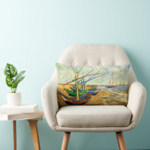 Van Gogh:s fiskebåtar på stranden vid Saintes Mari